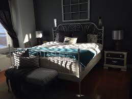 Master Bedroom Ikea Leirvik Bed Frame Apartment Inspiration Home Decor Bedroom Bedroom Layouts