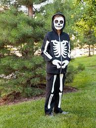 Skeleton Diy Sweatshirt Costume Skeleton Costume Kids Boys Halloween Costumes Diy Skeleton Costume