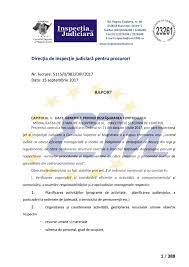 Salvaresalvați decizie revisal persoana desemnata 2017 pentru mai târziu. Anexa 1 Raport Inspectia Judiciara 5115 Em By Mocanu Erich Issuu