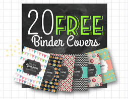 It has over 25 sheets that are designed to add a little fun to your daily planning and yaay, it's loaded with cute prints! 150 Free Unique Creative Binder Cover Templates Utemplates
