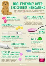 Dog Friendly Over The Counter Med Chart Meds For Dogs
