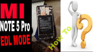Maybe you would like to learn more about one of these? Redmi Note 5 Pro Edl Mode Test Point Boot Mode Youtube