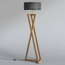 Lampara De Pie 3d Model Lamp Standing Lamp Wooden Lamp