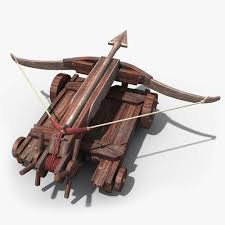 Heavy Siege Ballista More Pins Like This One At Fosterginger Pinterest Armas Medievais Armas De Madeira Facas Legais