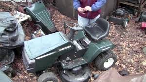 Lawn mower parts └ lawn mowers, parts & accessories └ yard, garden & outdoor living └ home & garden all categories antiques art automotive baby books business & industrial cameras & photo cell phones & accessories clothing, shoes craftsman lawn mower starters. Starting The Green Craftsman Lt4000 April 2011 Youtube