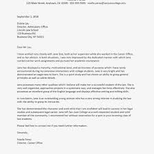 Reference Letter Sample For Law School
