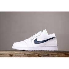 New Air Jordan 1 Unisex Low White Blue 553558 114 36 45 Sale From Air Jordan 1 Retro Shoes Store In 2020 Air Jordans Blue Basketball Shoes Nike Air Jordans