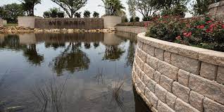 In this story, we'll show you everything you need to construct this stone fountain, complete with running water. Diamond Pro Stone Cut Retaining Wall System Case Study