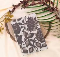 Grey Handmade Fabric Cover Diary – A5 | Elegant & Eco-Friendly Journal