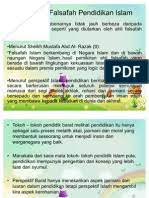 Q wahyu pertama yang diturunkan kepada nabi muhammad dimulai. Konsep Falsafah Pendidikan Islam