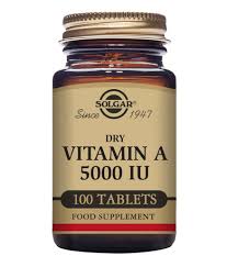 What is the recommended vitamin a per day? Solgar Dry Vitamin A 5000 Iu Tablets Cult Beauty Cult Beauty