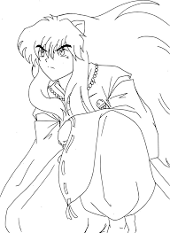 You can print them as many as you like. Printable Inuyasha Coloring Pages For Kids Coloringme Com