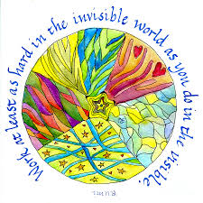 The purpose of this page is to entertain peoples. Mandala And Rumi Invisible Quote Painting By Paula Joy Welter