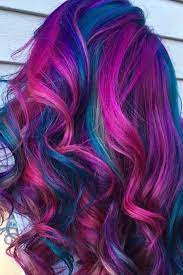 18 Shades Of Hair Colorful Hair Show Rainbow Hair Color Hair Styles Bright Hair