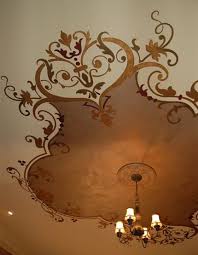 Designamour Painted Ceiling Ceiling Art Ceiling