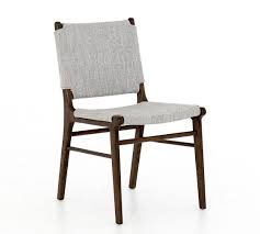 Or dine in comfort with a set of wicker dining chairs with upholstered seat cushions in a variety of patterns. Bushbury Dining Chair Pottery Barn