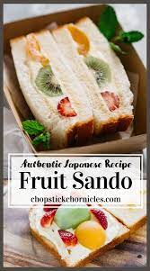 Unique Japanese Fruit Sandwich You Should Make For Christmas Recipe Fruit Sandwich Japanese Fruit Sandwich Recipe Recipes