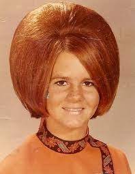 School Photo 1968 Bouffant Hair 1960s Hair Teased Hair