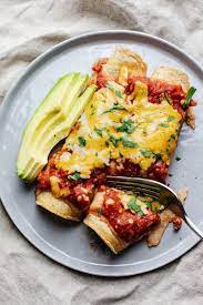 Easy Vegetarian Enchiladas A Simple Palate Recipe Vegetarian Enchiladas Vegetable Enchiladas Vegetarian Fajitas