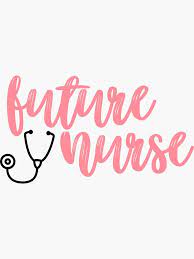 Future Nurse Sticker Sticker By Allieweek In 2021 Future Nurse Nurse Quotes Inspirational Nursing Wallpaper