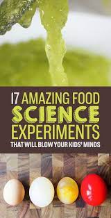 Periodic preschool cooking lessons can prove to be a crucial factor that helps children to develop a healthy personality while they grow. 17 Food Experiments That Are Good Enough To Eat Food Science Experiments Food Experiments Food Science