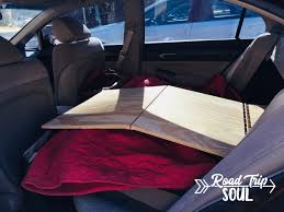 Build A Bed For Your Honda Civic Camper Conversion Road Trip Soul Camper Conversion Honda Civic Car Camper