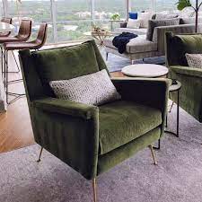 A mid century chair is becoming more and more popular with with the trendy among us, mid century modern mid century danish two seat sofa by dux 1950. Carlo Mid Century Chair Metal Legs Velvet Pillows Furniture Velvet Pillow Covers