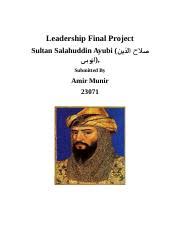 Salahuddin terkenal di dunia muslim dan kristen karena kepemimpinan, kekuatan militer, dan sifatnya yang ksatria dan pengampun pada saat ia berperang melawan tentara salib. Biography Salahudin Al Ayyubi Docx Biography Salahudin Al Ayyubi Salahuddin Is A Famous Islamic Warrior Who Was Born In The Year 1138 Ad The First Course Hero