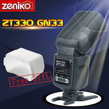 Купить zeniko zt330 gn33 универсальные камеры флэш-вспышки вспышки  Speedlite вспышку с отказов диффузор для канона Никон Олимпус пентакс DSLR  в интернет-магазине с бесплатной доставкой из Китая, низкие цены | Nazya.com