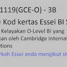 Seperti yang dimaklumkan kepada kita keputusan peperiksaan sijil pelajaran malaysia (spm) pada tahun 2019 telah diumumkan pada hari ini (5 mac). Apa Maksud Kod 1119 Dalam Slip Spm Anda