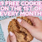 Introducing Cookie39's Free Cookie of the Month - Cookie39, 39 Broadway Event Image