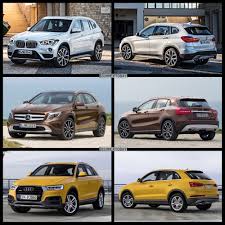 2016 Bmw X1 Vs Audi Q3 Vs Mercedes Gla Photo Comparison Audi Q3 Mercedes Gla Bmw