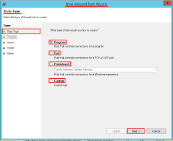 Image result for windows firewall inbound rule