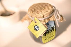 Free wheat pouch label mockup. Honey Jar Mockups Creative Photoshop Templates Creative Market