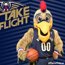 The reaction to the new mascot before the. New Orleans Pelicans Reveal New Look For Mascot Pierre Sports Illustrated