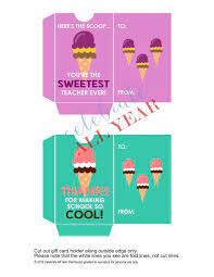 Make your own gift certificate in seconds crello free gift certificate maker just pick gift card template and customize it gift certificate generator. Ice Cream Gift Card Holders Celebrate All Year