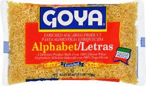 One of the easiest lunches you can pack, this alphabet pasta will fill them up good. Alphabet Pasta 7 Ounce Walmart Com