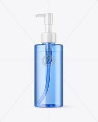 Download Cosmetic Bottle With Pump Mockup In Bottle Mockups On Yellow Images Object Mockups PSD Mockup Templates