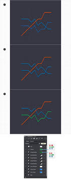 Graphic Create A Line Chart Design