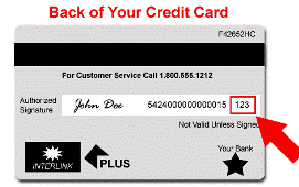 As shown below, the card verification number (cvv) is the last three digit number printed on the signature panel located on the back of your card. Remove Cvv Code Prevent Misuse Rediff Com Business