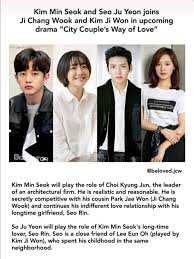 His rumored girlfriend name is empress gi yet to be his wife. Kim Min Seok Seo Ju Yeon ì§€ì°½ìš±ji Chang Wook Philippines Facebook