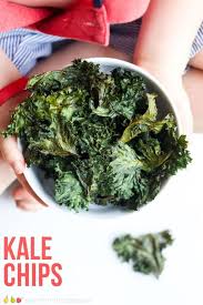 Baked Kale Chips Healthy Little Foodies Recipe Healthy Savory Snacks Kale Chips Veggie Snacks