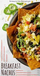 Healthy Breakfast Nachos Recipe Breakfast Nachos Easy Brunch Recipes Brunch Recipes