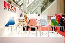 several canadian designers designed chairs for onexone the chairs were auctioned off on opening night and procee canadian design design interior design shows