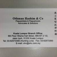 Austen pereira legal associate at sri ram Messrs Othman Hashim Co 1 Tip From 29 Visitors