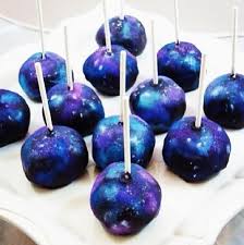 Galaxy Cakepops Galaxy Cake Galaxy Desserts Galaxy Wedding
