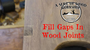 This deck is up two stories and in full sun all day. Quick Tip How To Fill A Gap In Wood Youtube