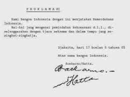Kami bangsa indonesia dengan ini menyebutkan kemerdekaan indonesia. Apa Makna Proklamasi Kemerdekaan Bagi Bangsa Indonesia Belajar Mandiri Yuk