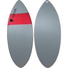 Victoria Skimboards Poly E Glass Grey Red Large Skimboard
