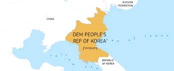 Image result for MAP DPRK
